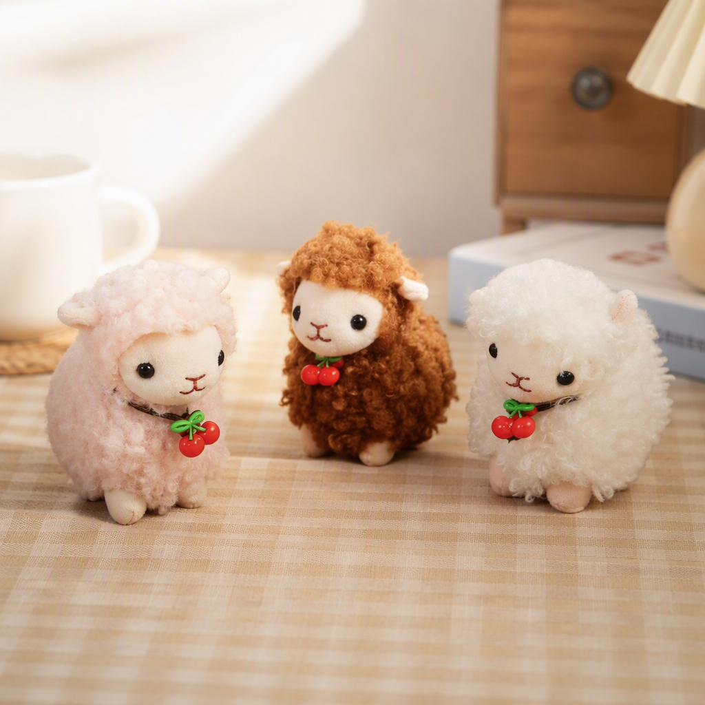 Peluche oveja muñeca divertido peluche muñeca colgante regalo details Picture
