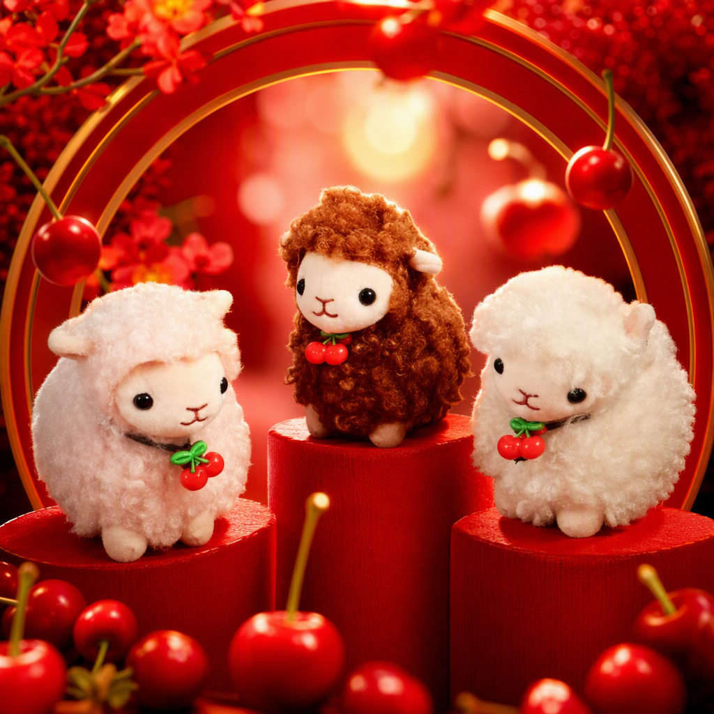 Peluche oveja muñeca divertido peluche muñeca colgante regalo Specification image