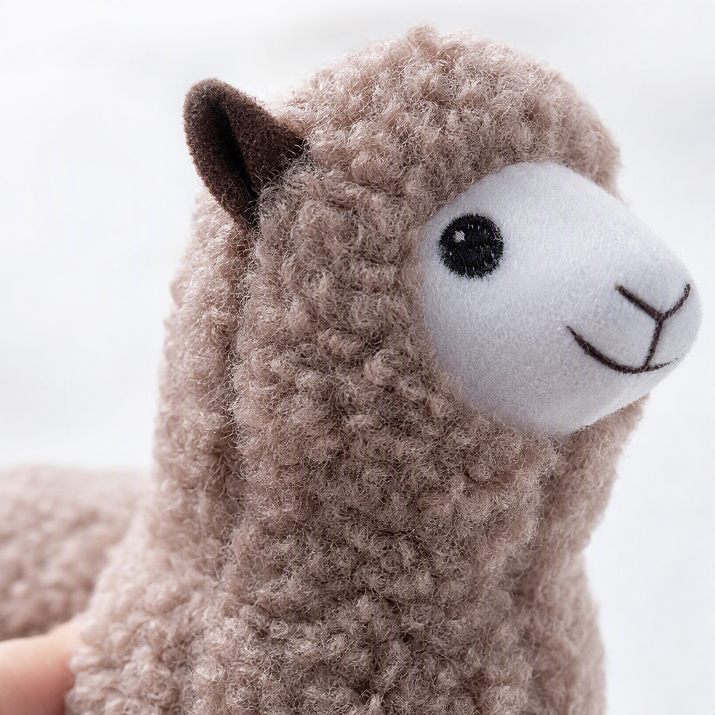 Peluche alpaca muñeca bondadosa splashy muñeca estilo británico multicolor opcional Application Scenario