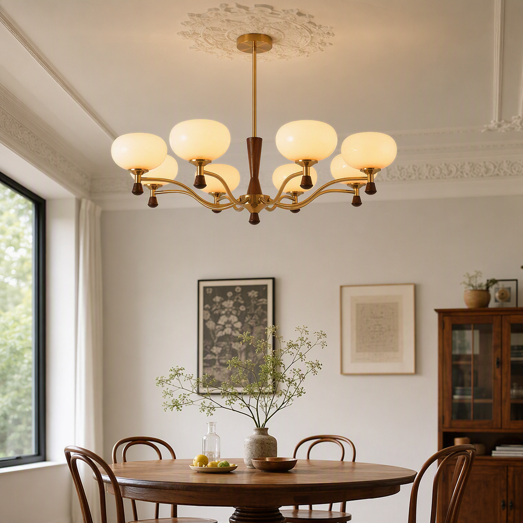Modern and simple household pendant lamps for living rooms, dining rooms and bedrooms, creative lighting fixtures, fashionable design Specification image