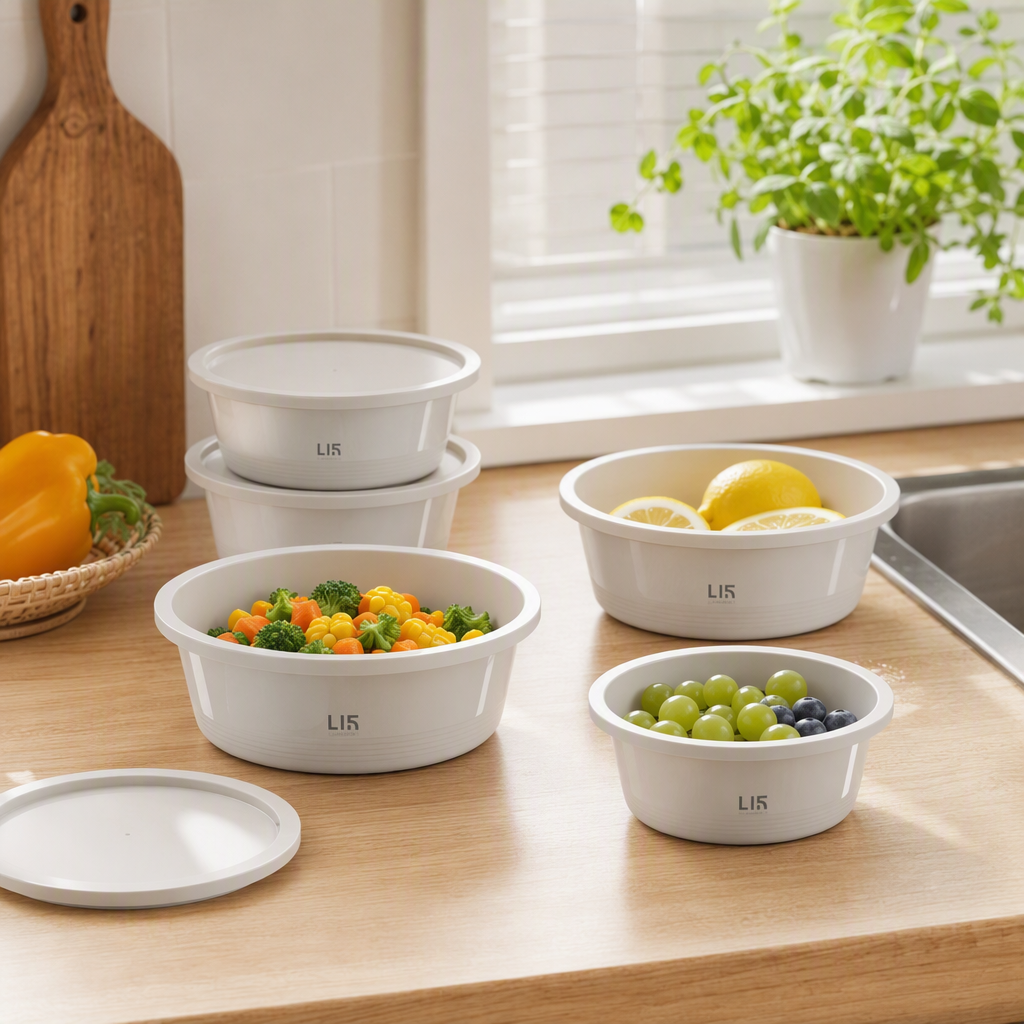 【CL】26Q3#5207 Multi-functional household washbasin, steel and plastic washbasin, kitchen washbasin, durable and simple style details Picture