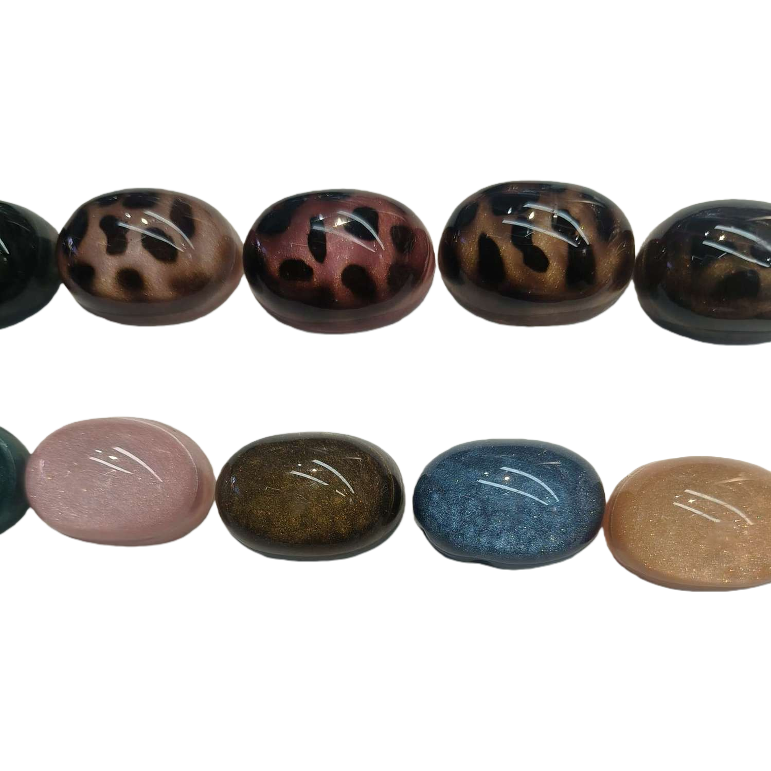 مادة خلاقة مزخرفة بالخرز المصنوعة من الخرز المصنوعة من الحرز الملونة (50 غراما) Item Picture