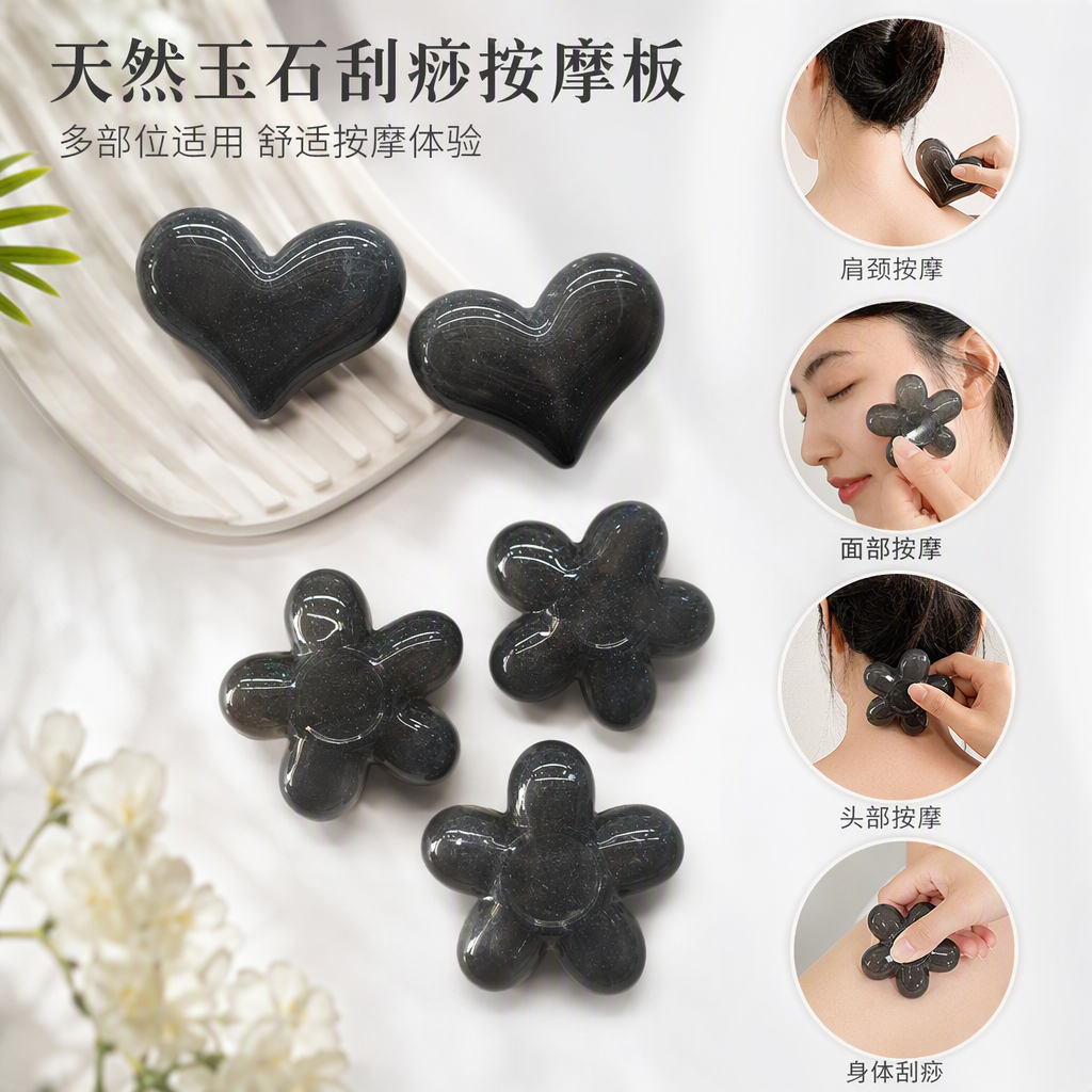 Pink heart-shaped flower-shaped accessories are fashionable, versatile and trendy gifts for girls