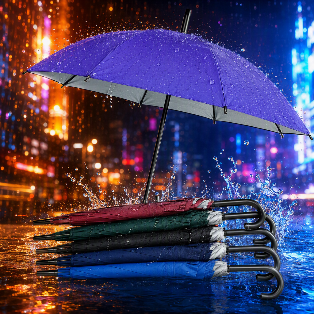 This multi-functional windproof and sunshade umbrella is lightweight, durable, and suitable for both sunny and rainy days. It is a fashionable and portable model that can protect against rain and sun Item Picture