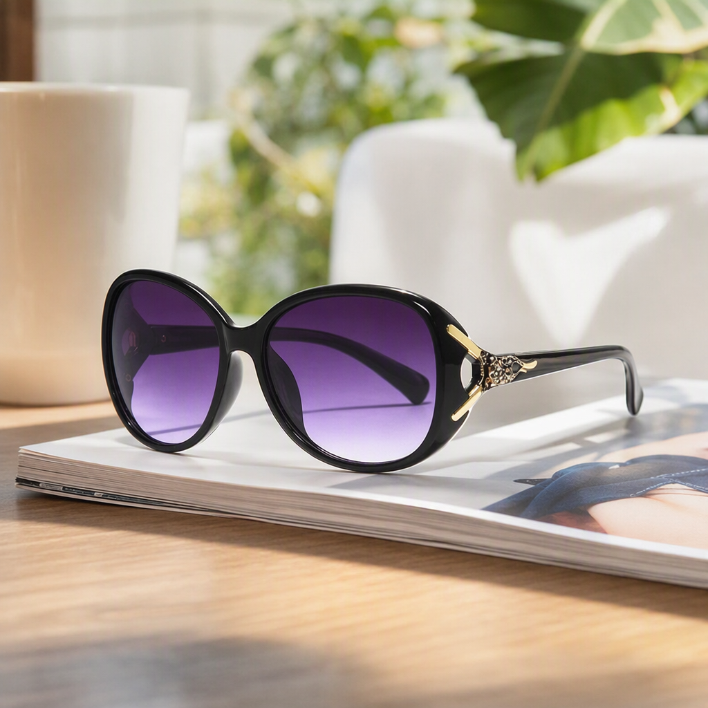 Fashionable polarized sunglasses, trendy sunglasses for men and women, UV protection sunglasses, driving and driving sun protection glasses details Picture