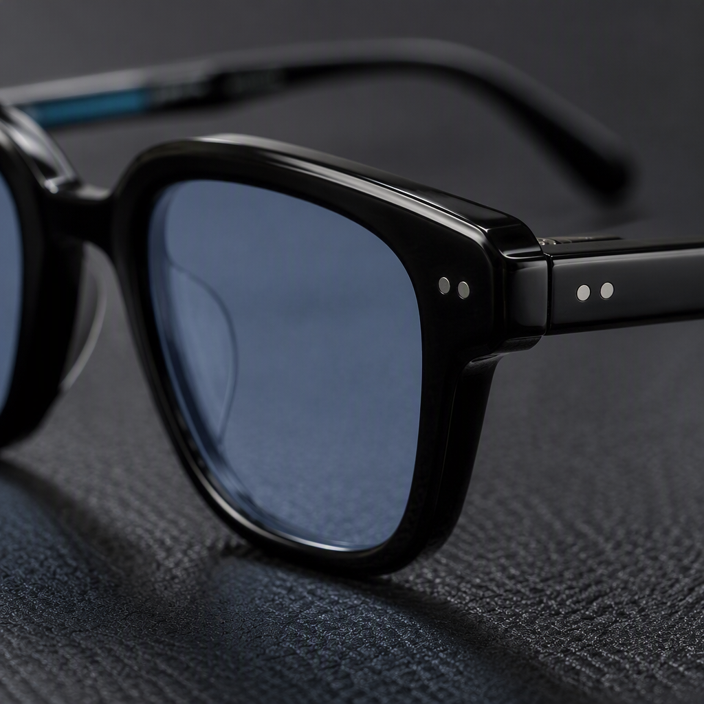 Fashionable and lightweight metal-framed glasses for both men and women, high-definition, anti-fatigue and comfortable fitting style