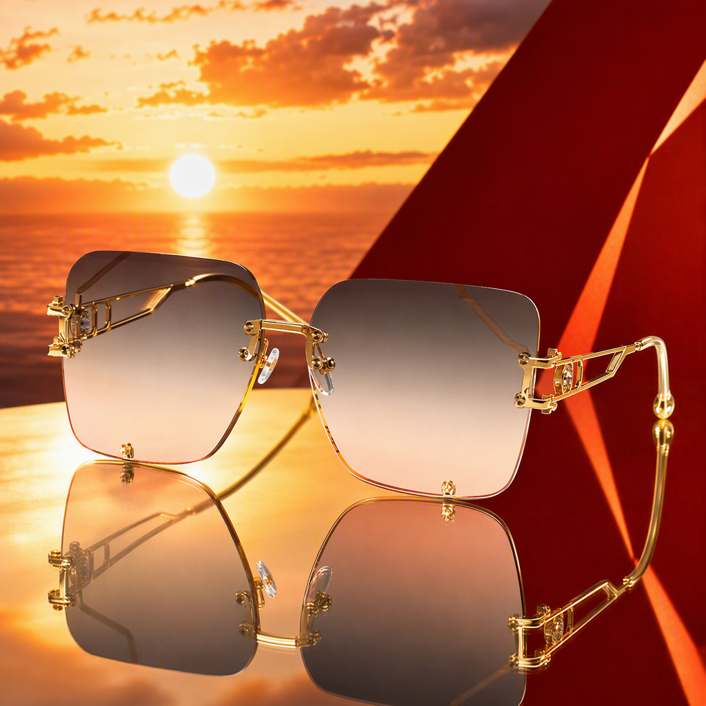 Fashionable polarized sunglasses, trendy UV-protective sunglasses for both men and women, lightweight sunglasses, casual and sporty styles Item Picture