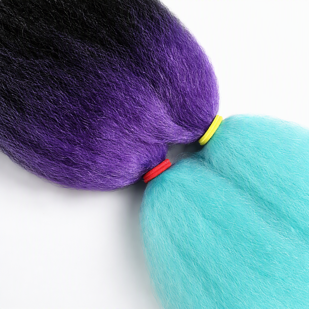 Colorful wigs, braids, fashionable and versatile hair accessories, Korean-style braided hair accessories for women, and dazzling hair bundles Application Scenario