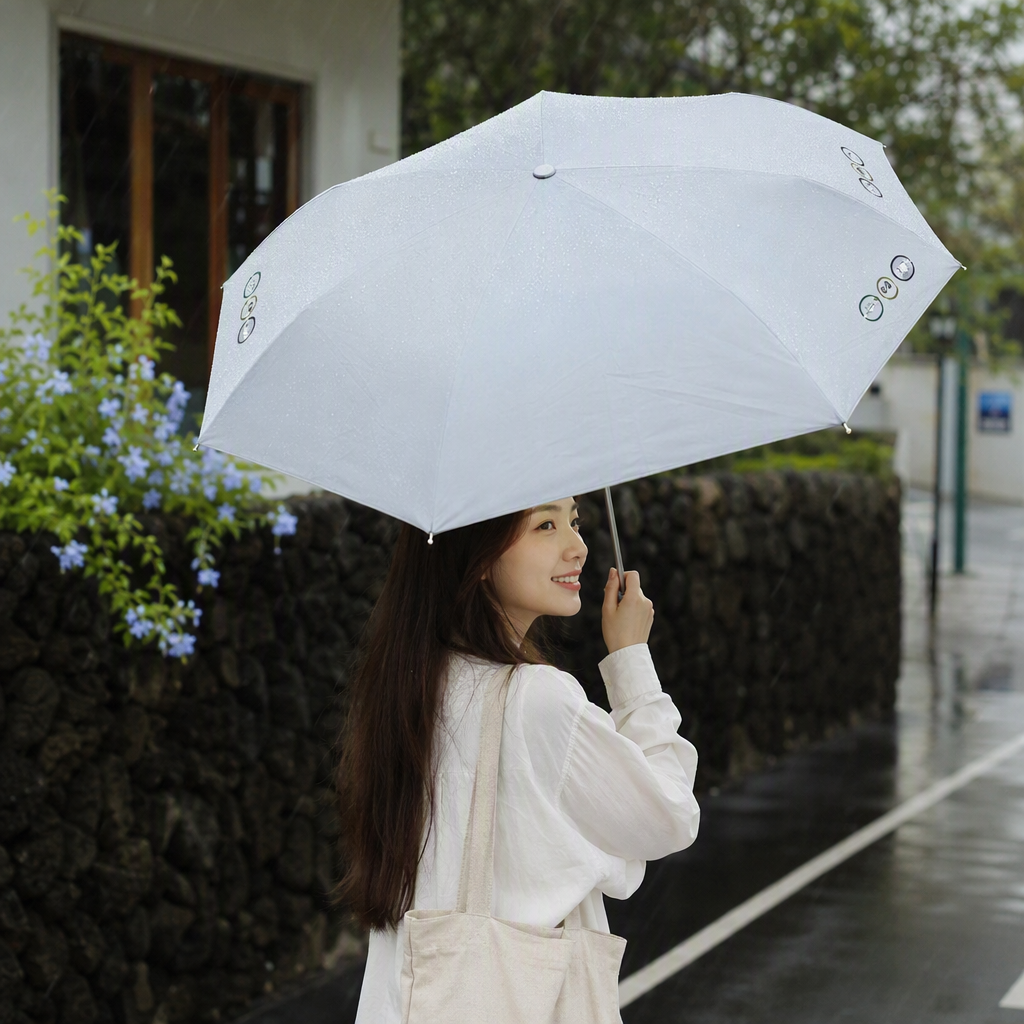 防风遮阳防雨伞便携耐用多场景适用时尚折叠款男女通用