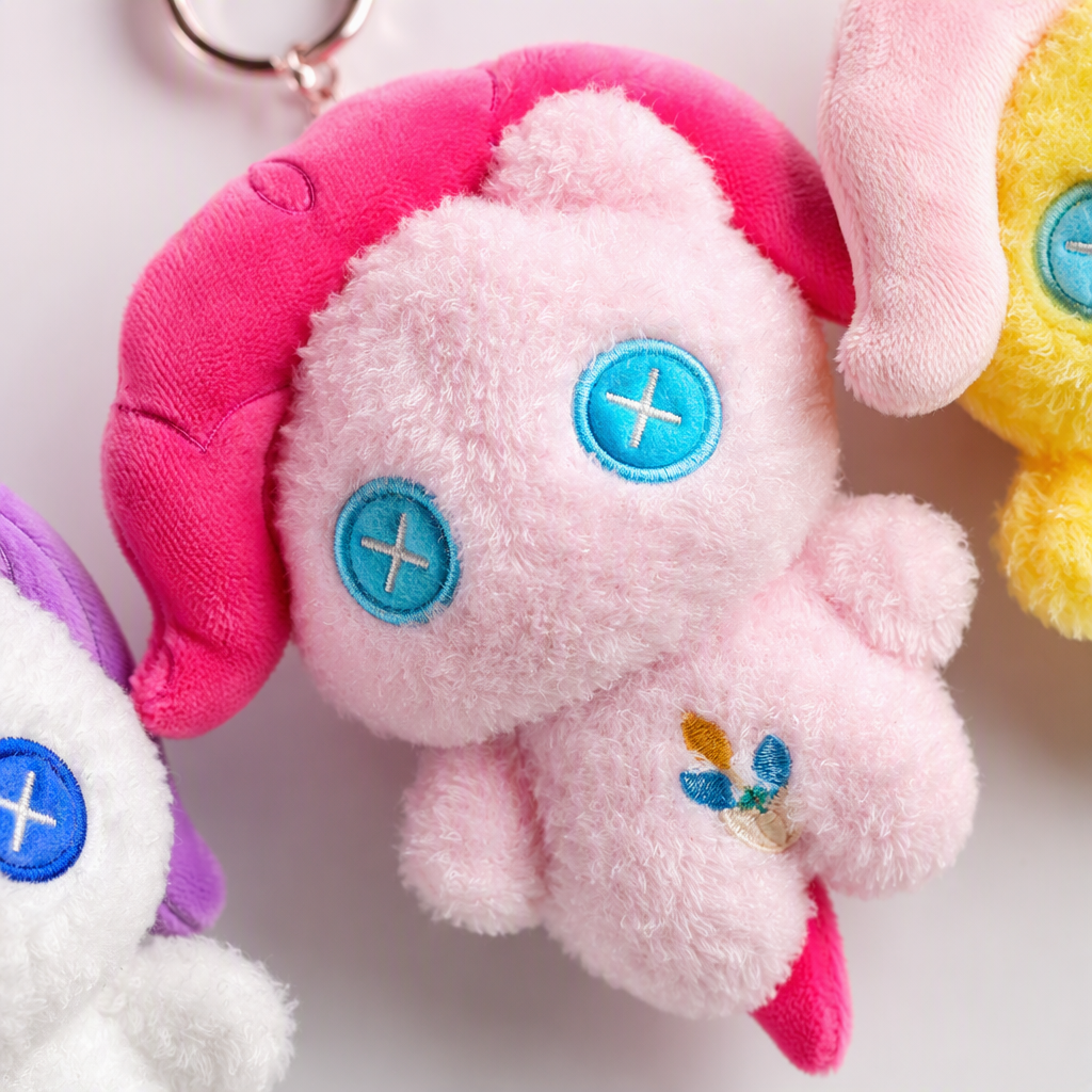 Cute pony polly creativo llavero colgante peluche pareja bolsa de escuela colgante comercio exterior puede al por mayor anime fondo rosa seis colores de peluche llavero forma linda muchos decoraciones regalos del día de la madre accesorios Item Picture