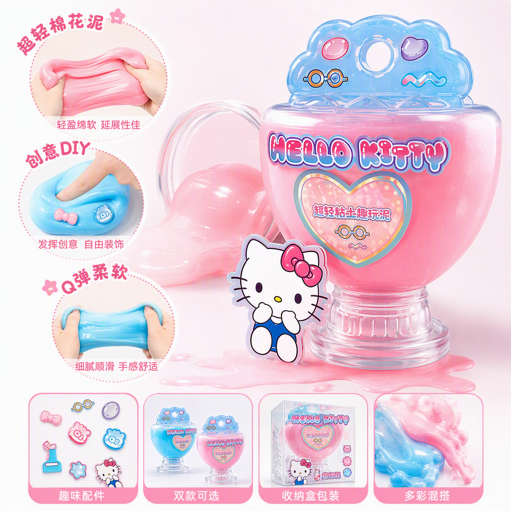 Hello Kitty style -DIY Clay Cup Style details Picture