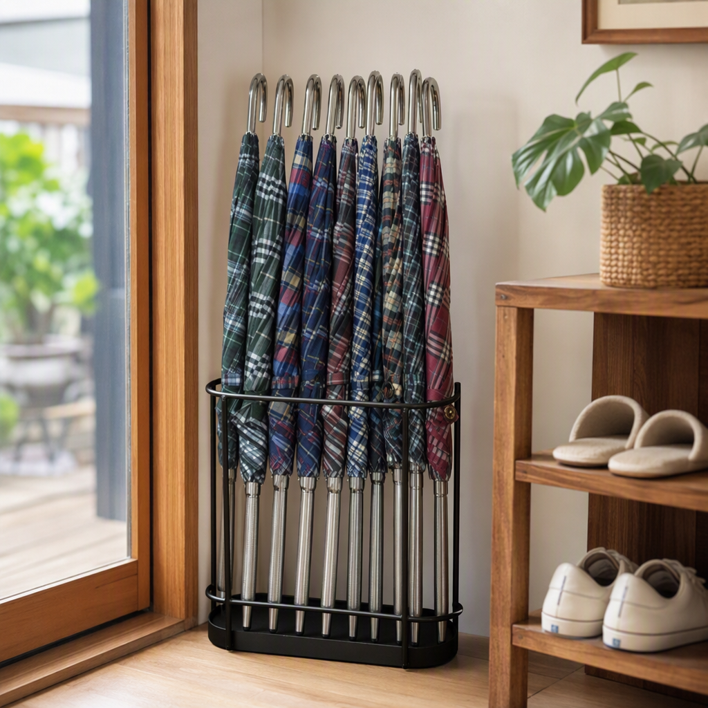 This multi-functional windproof, sunshade and umbrella is lightweight, durable and suitable for both sunny and rainy days. It is fashionable and portable for both men and women Specification image