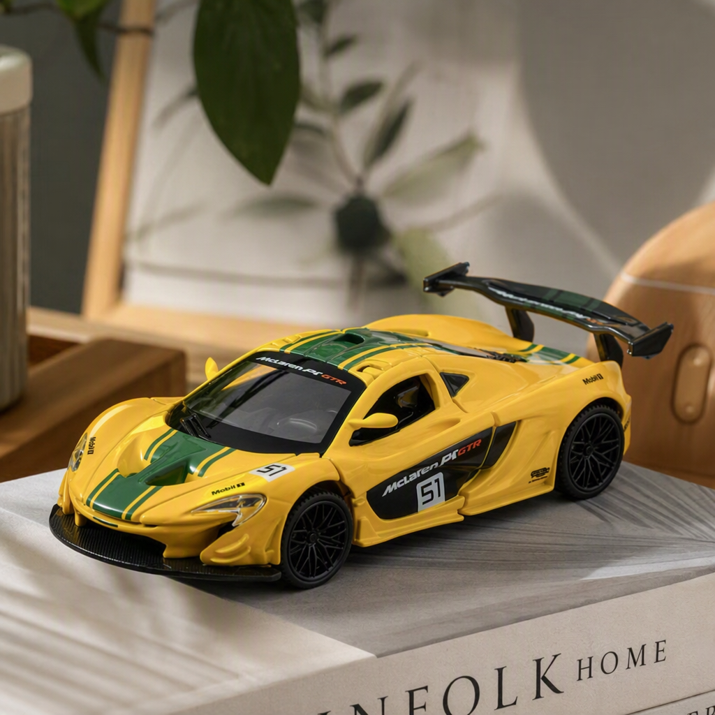 Officially authorized simulation alloy car model - McLaren P1 [1:43 yellow] Specification image
