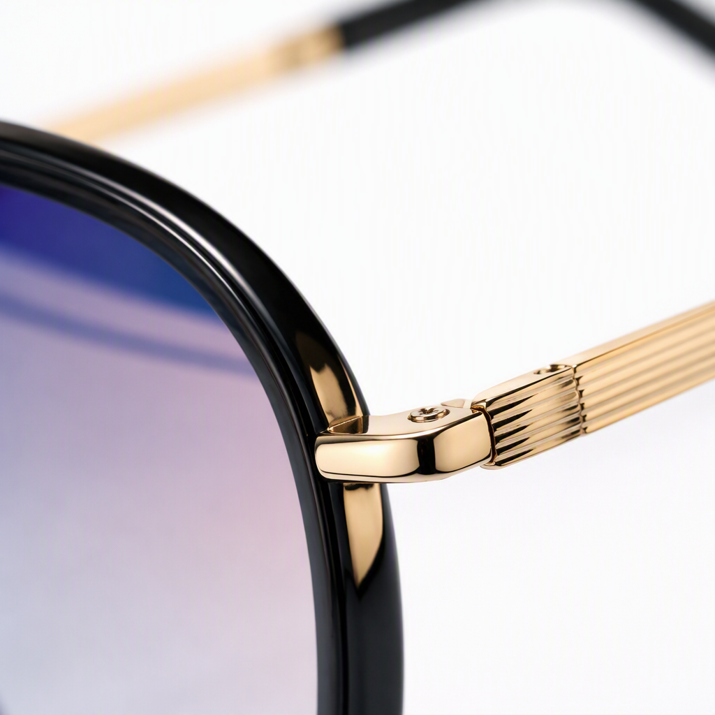 Fashionable polarized sunglasses for men and women, trendy sunglasses for UV protection, driving and casual sunglasses accessories