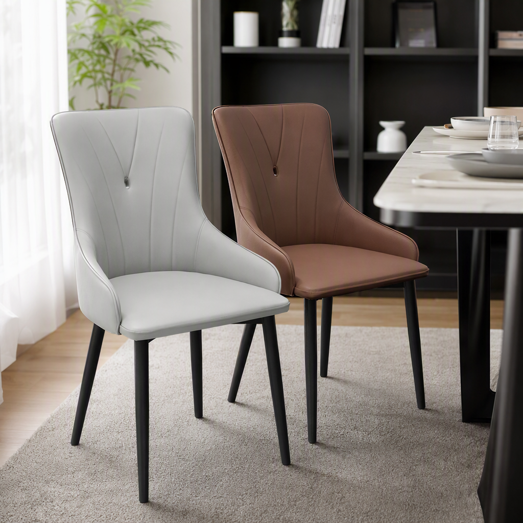 Moderna silla de madera sólida simple comedor cómodo respaldo muebles de comedor silla para comedor diseño de moda durable resistente al desgaste Item Picture