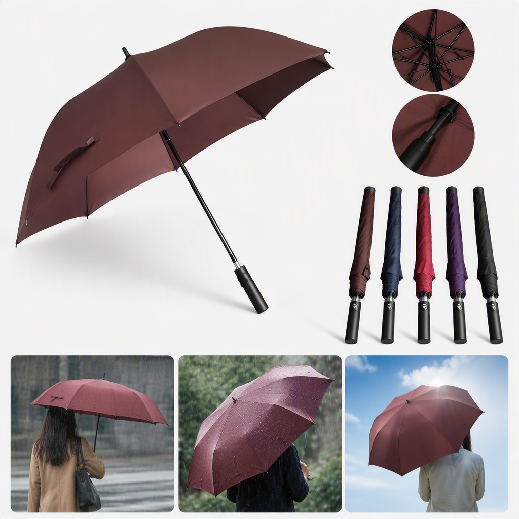 多功能防风遮阳防雨便携伞轻便耐用晴雨两用折叠伞男女通用