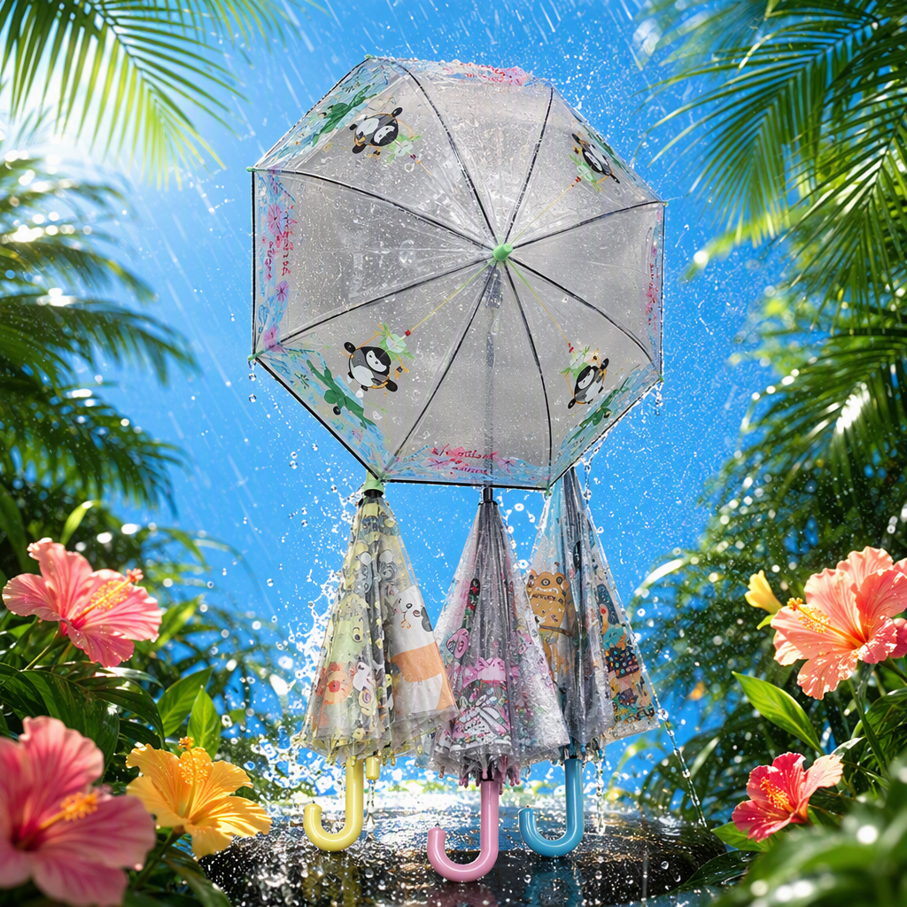 多功能便携防风遮阳雨伞防雨防晒耐用晴雨两用伞男女通用款产品图