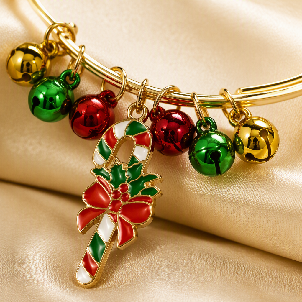 Brazalete de oro decoración navideña colgante moda elegante vacaciones must have handwear regalo regalo Application Scenario
