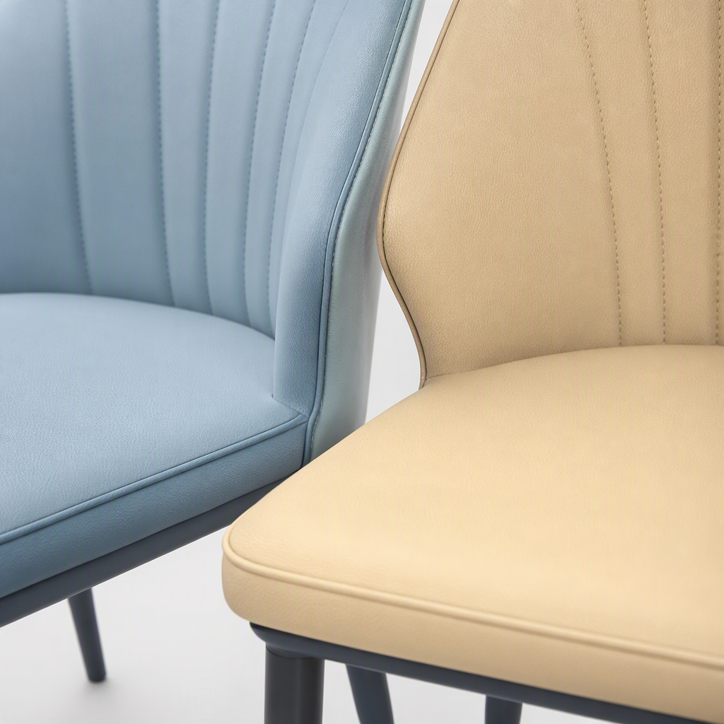 Modern and simple fabric sofa set for living room furniture, available in multiple colors for both three-seater and two-seater, comfortable and durable Application Scenario