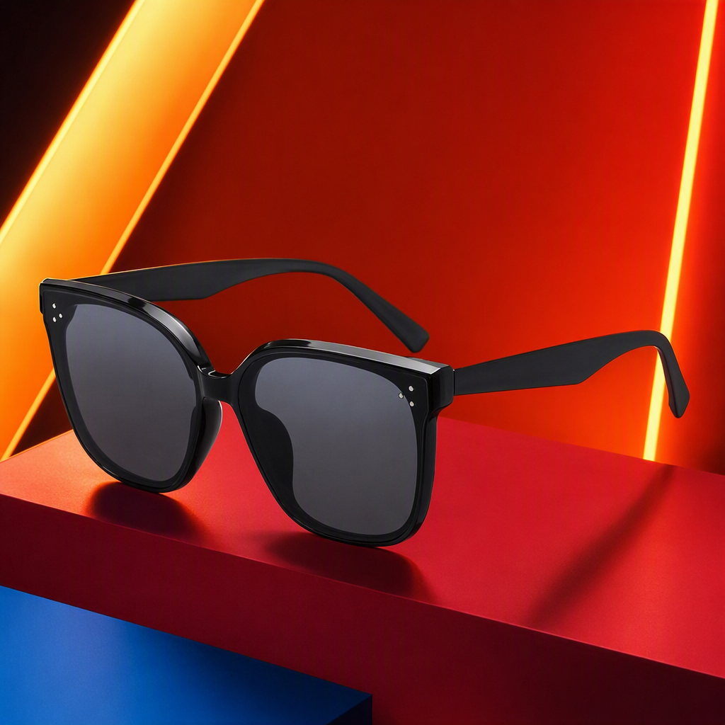 Fashionable polarized sunglasses for men and women, trendy UV protection sunglasses, lightweight and portable sunglasses accessories details Picture
