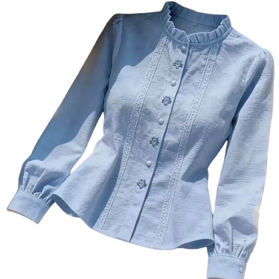 Fashionable and casual men's shirt solid color long-sleeved business formal men's wear, men's top, men's style, trendy and versatile men's shirt new men's wear