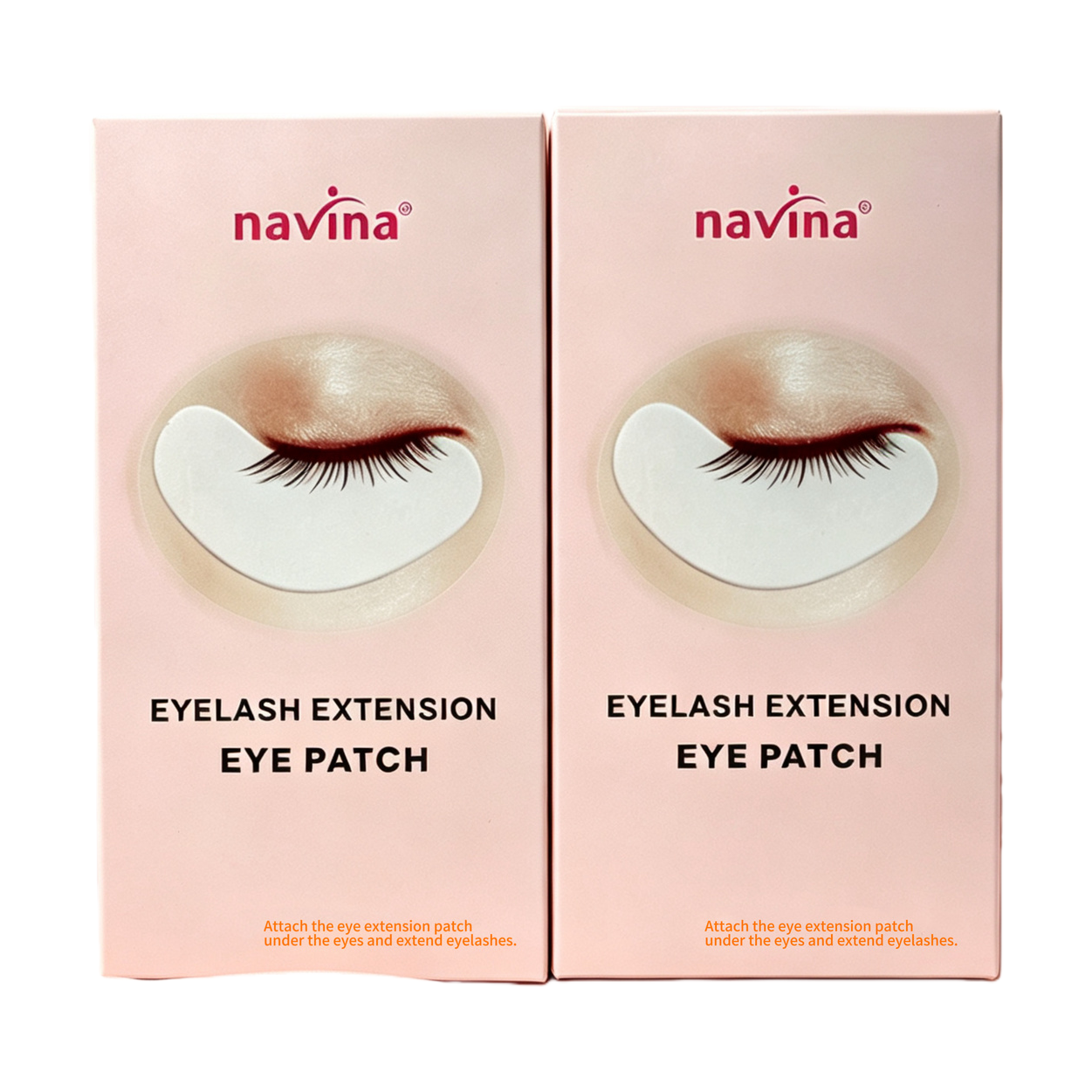 Pink eye patch caja de embalaje varios opcionales hidratación hidratación eye mask patch belleza cuidado de los ojos caja de regalo simple y elegante Item Picture