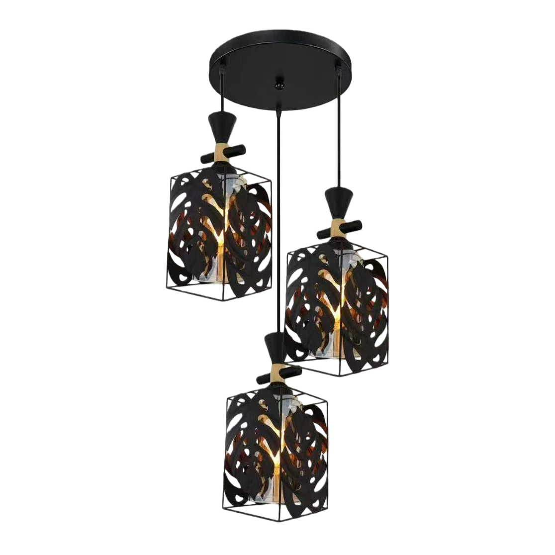 Simple and modern household chandeliers, creative lighting fixtures, lighting for living rooms, dining rooms and bedrooms, warm atmosphere lighting decoration Specification image