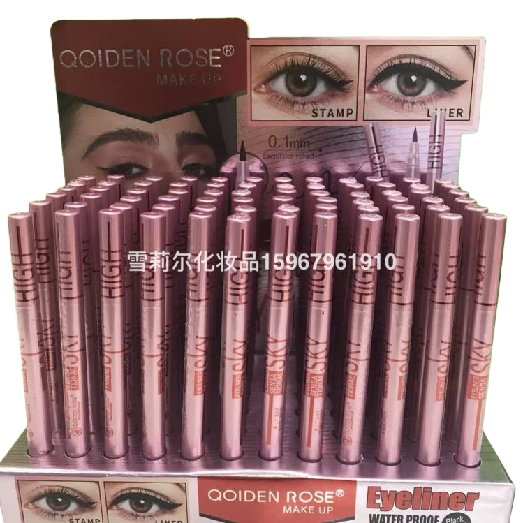 Long-lasting anti-smudging eyeliner, waterproof, sweat-proof, non-fading, natural and delicate makeup product Item Picture