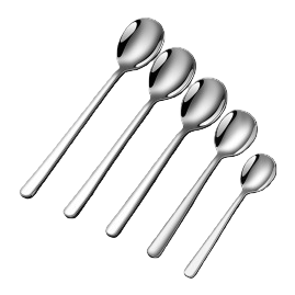 Multi-functional stainless steel spoons and spoons, household tableware, kitchenware, durable and practical restaurant table accessories Specification image
