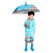 多彩儿童伞具防雨遮阳挡风便携幼儿晴雨伞安全耐用学生伞产品图