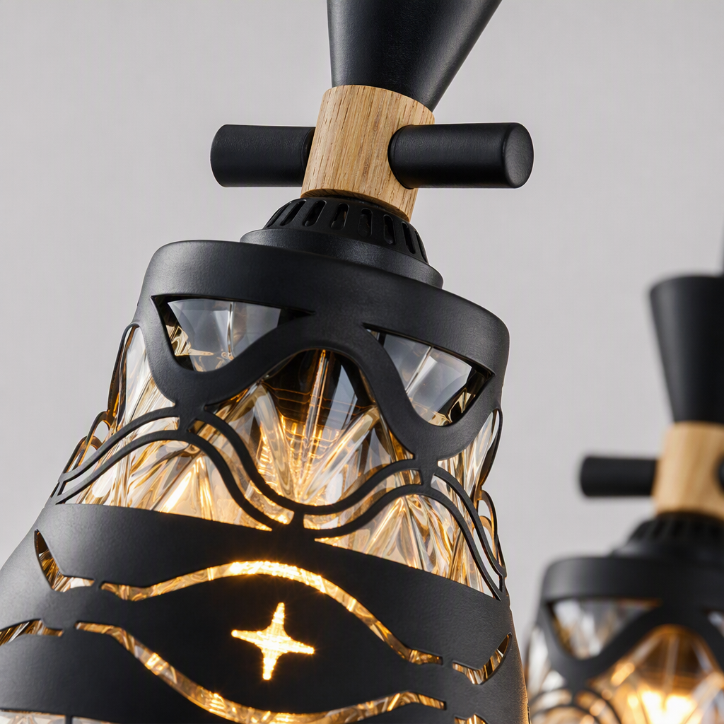 Modern and simple household chandeliers, creative and personalized lighting fixtures for living rooms, bedrooms and dining rooms, warm and cozy lighting