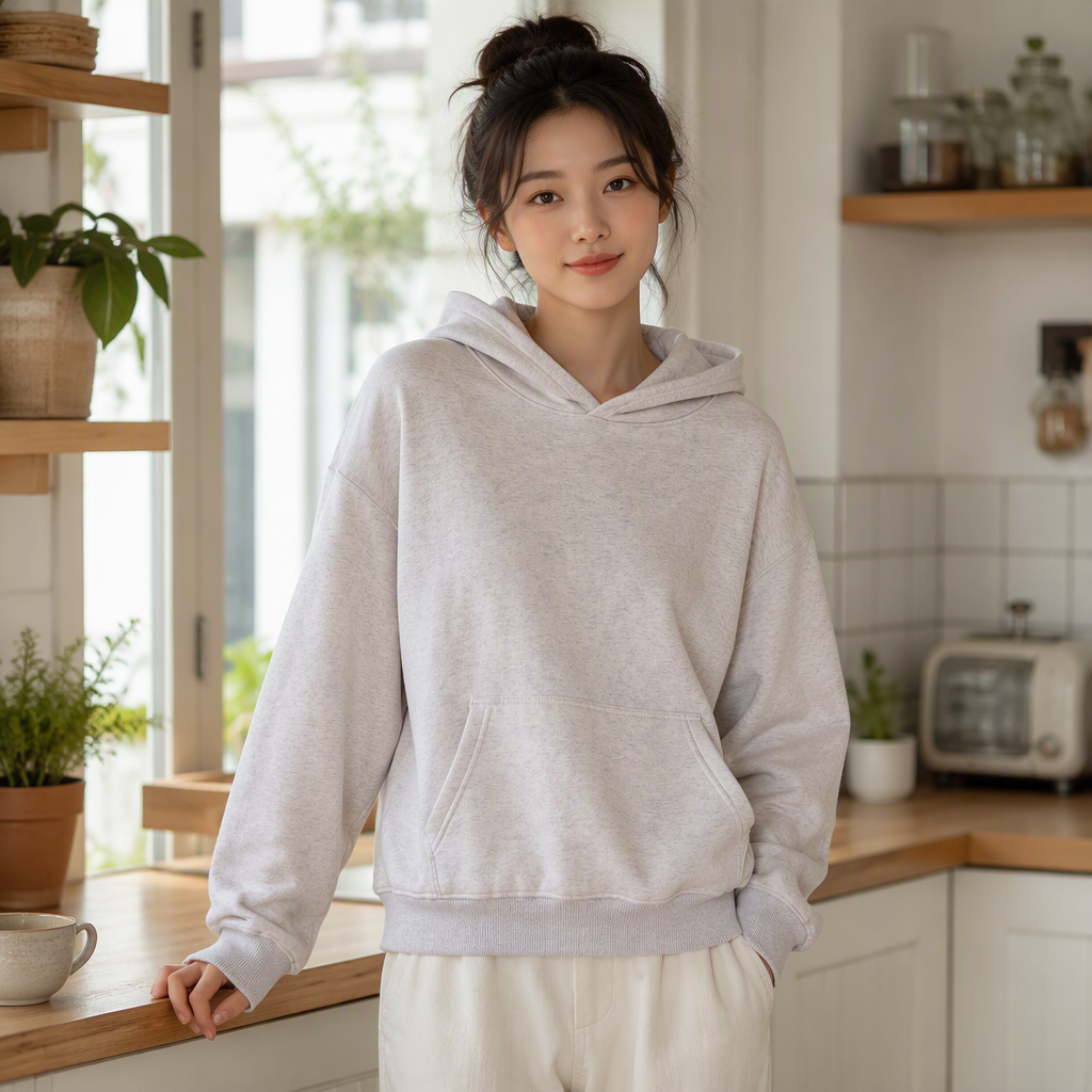 Comfortable casual sportswear for men and women, loose pullover sportswear for spring and autumn, outdoor running casual sportswear Item Picture