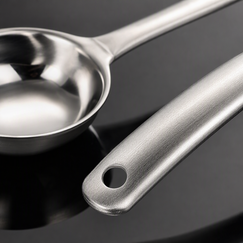 Multi-functional stainless steel spoons, cutlery, kitchenware, durable and practical household tableware set Item Picture