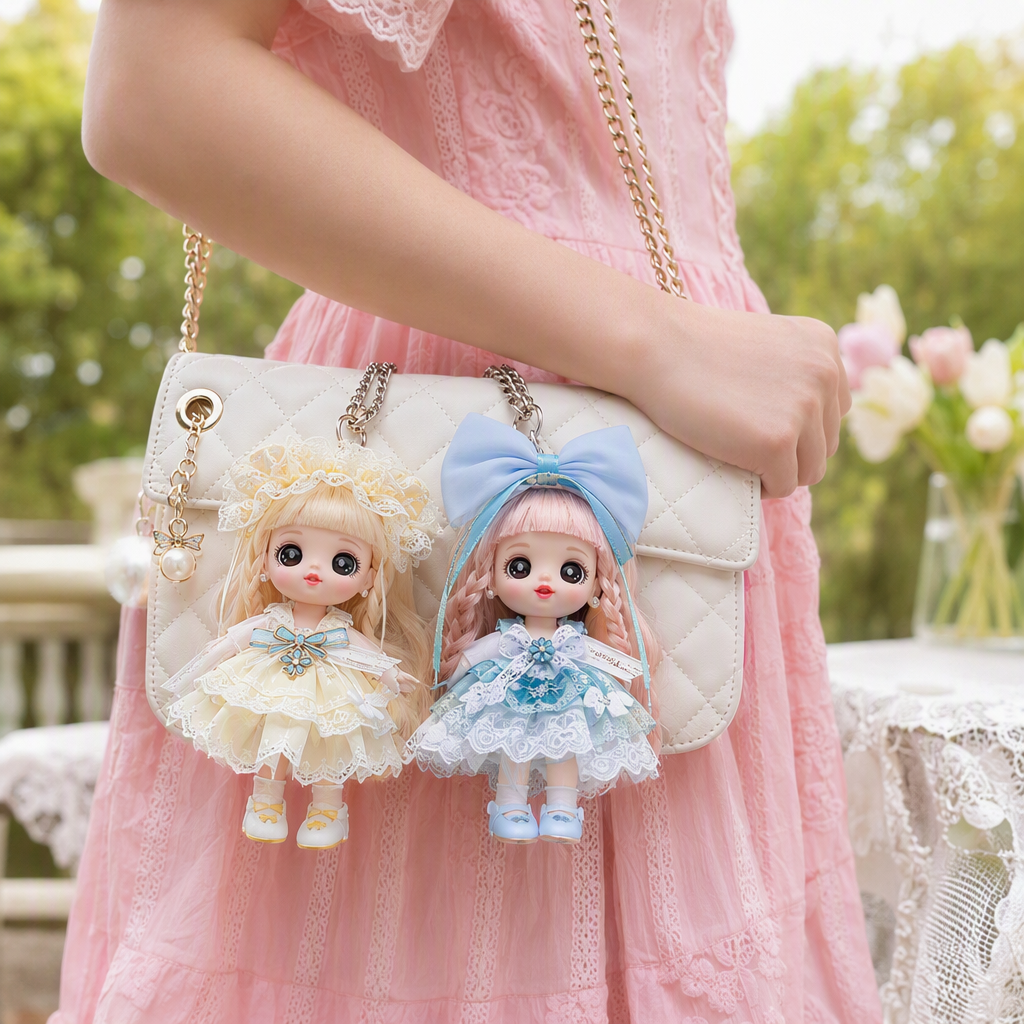 Cute and fun doll dolls, children's toys, handmade fabric dolls, accessories, gifts, collectibles, fun dolls Application Scenario