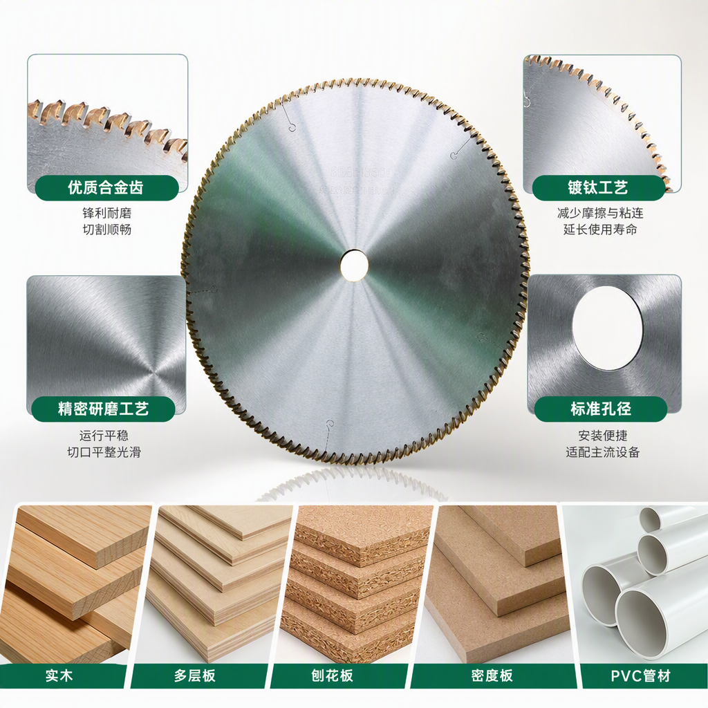 High-strength metal machine saw blades, multi-purpose and fast cutting industrial-grade tools, suitable for various operation scenarios Item Picture