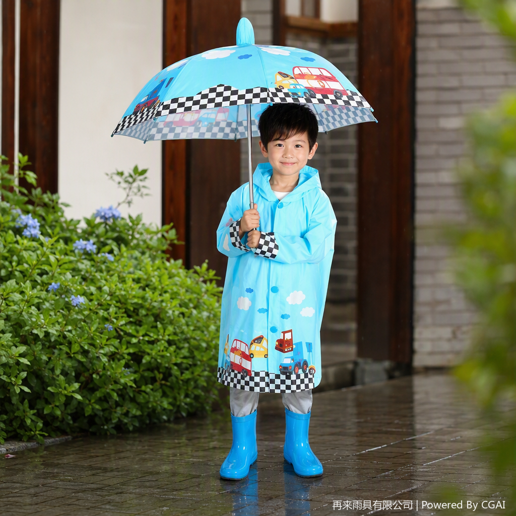 多彩儿童伞具防雨遮阳挡风便携幼儿晴雨伞安全耐用学生伞细节图