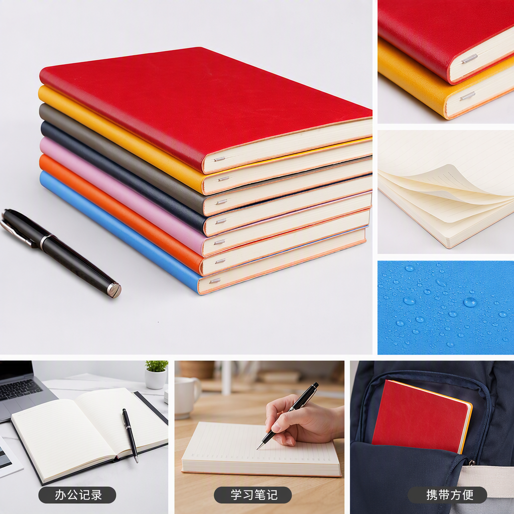 Multi-functional portable notepad, notebook, office student handbook, creative writing notebook, student notebook