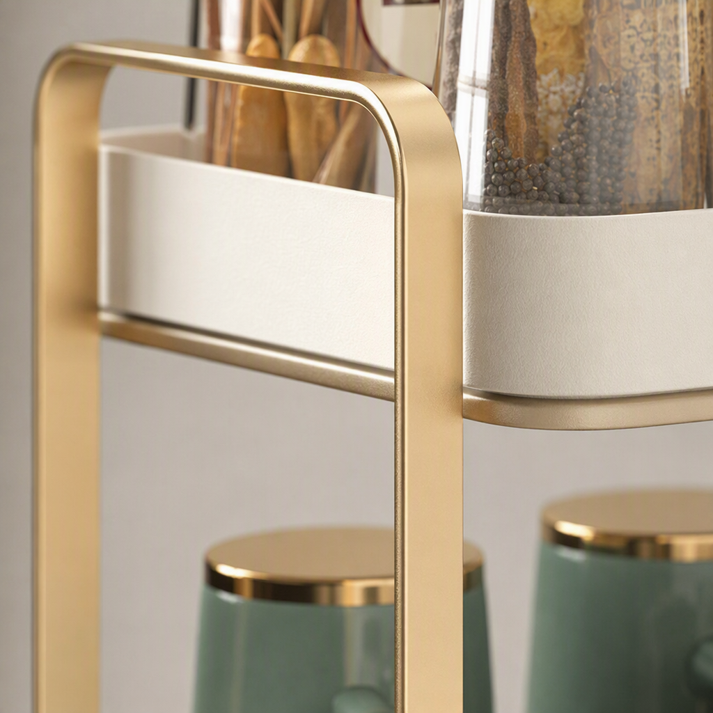 Multi-functional bathroom rack, storage rack, bathroom toiletries hanging rack, waterproof and moisture-proof, simple and practical Specification image
