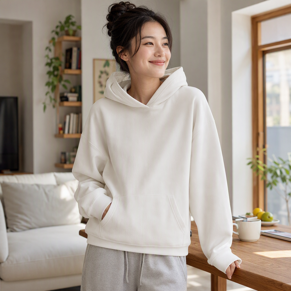 Imported fashionable casual sweatshirts for both men and women, loose and versatile, new autumn and winter trendy and comfortable sportswear Application Scenario