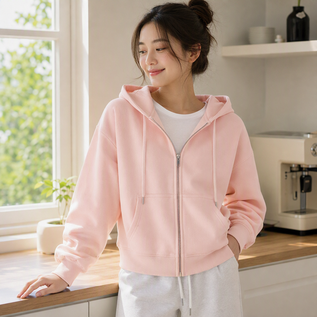 Fashionable and casual women's jacket, loose spring and autumn baseball jacket, versatile sporty coat, student trend style Item Picture