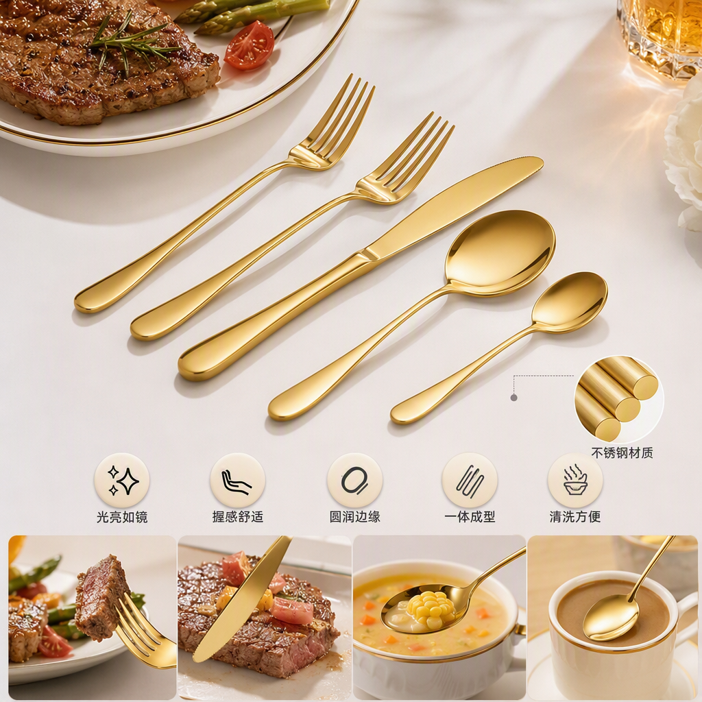 Ceramic tableware set, household tableware bowls, plates, bowls, chopsticks and tableware set, restaurant table supplies set Application Scenario