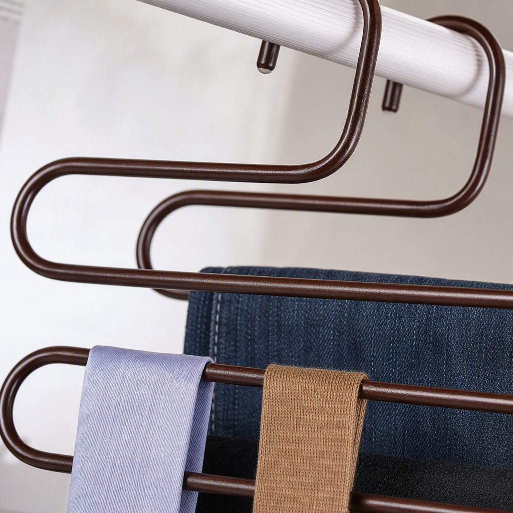 Pantalón multifuncional rack de secado de ropa percha doméstica rack de secado de pantalones suministros de almacenamiento simples y prácticos duraderos Application Scenario