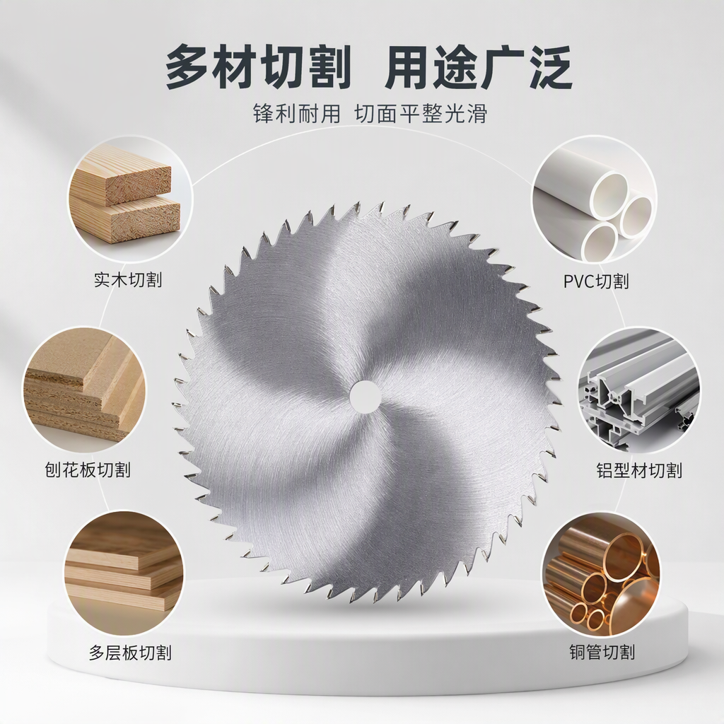 Multi-functional machine saw blades, metal woodworking cutting tools, industrial-grade durable high-speed saw blades