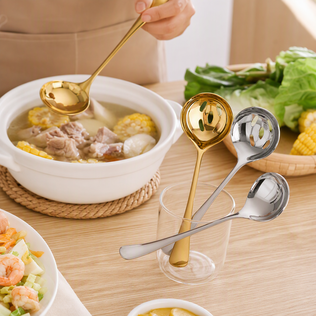 Multi-functional kitchen wine and oil drain screen, stainless steel filter funnel, household oil and wine drain tools, kitchenware Application Scenario
