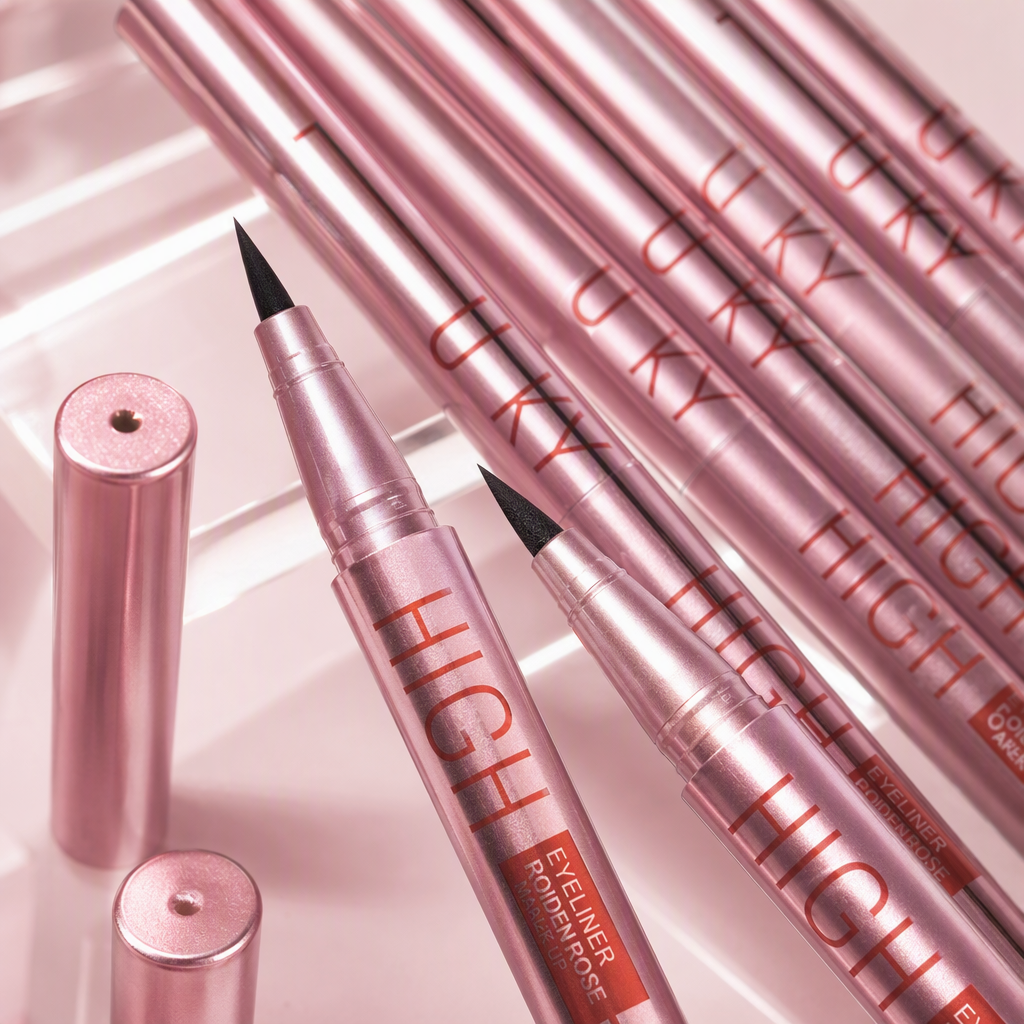 Long-lasting anti-smudging eyeliner, waterproof, sweat-proof, non-fading, natural and delicate makeup product