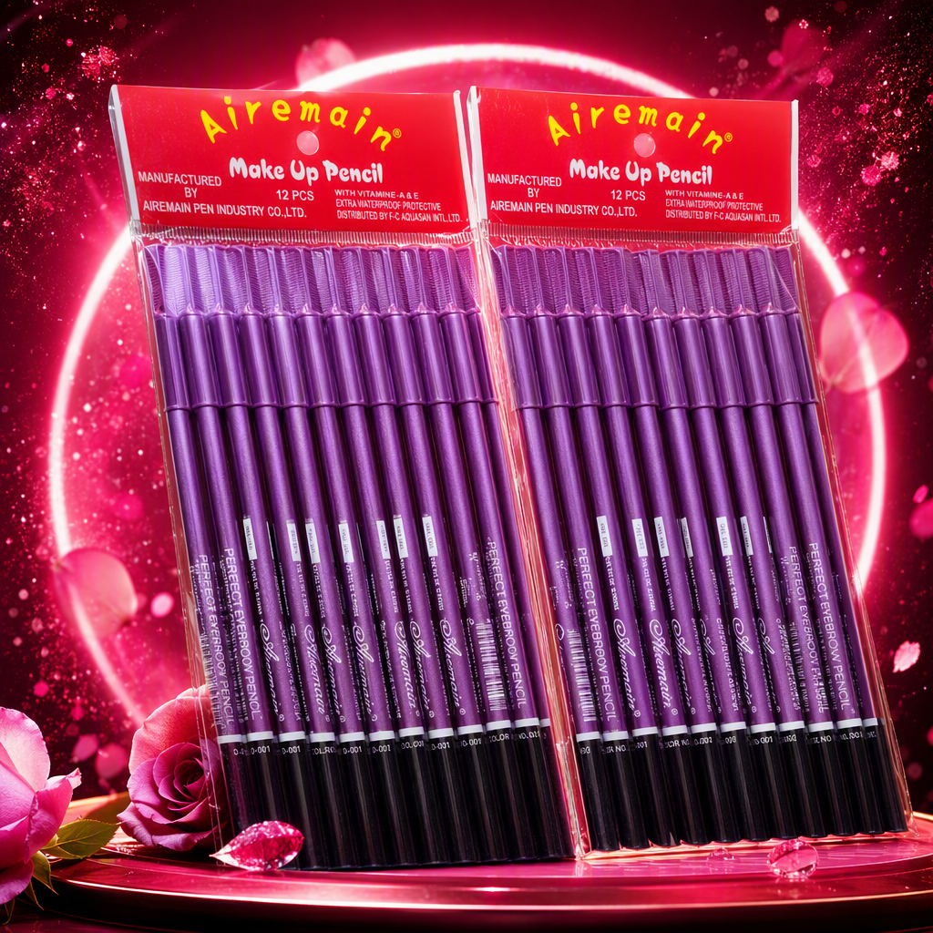 Multi-functional eyebrow shaping and drawing set, eyebrow pencil, eyebrow brush, eyebrow clip, beauty and makeup tool set, special for students, natural and long-lasting Specification image