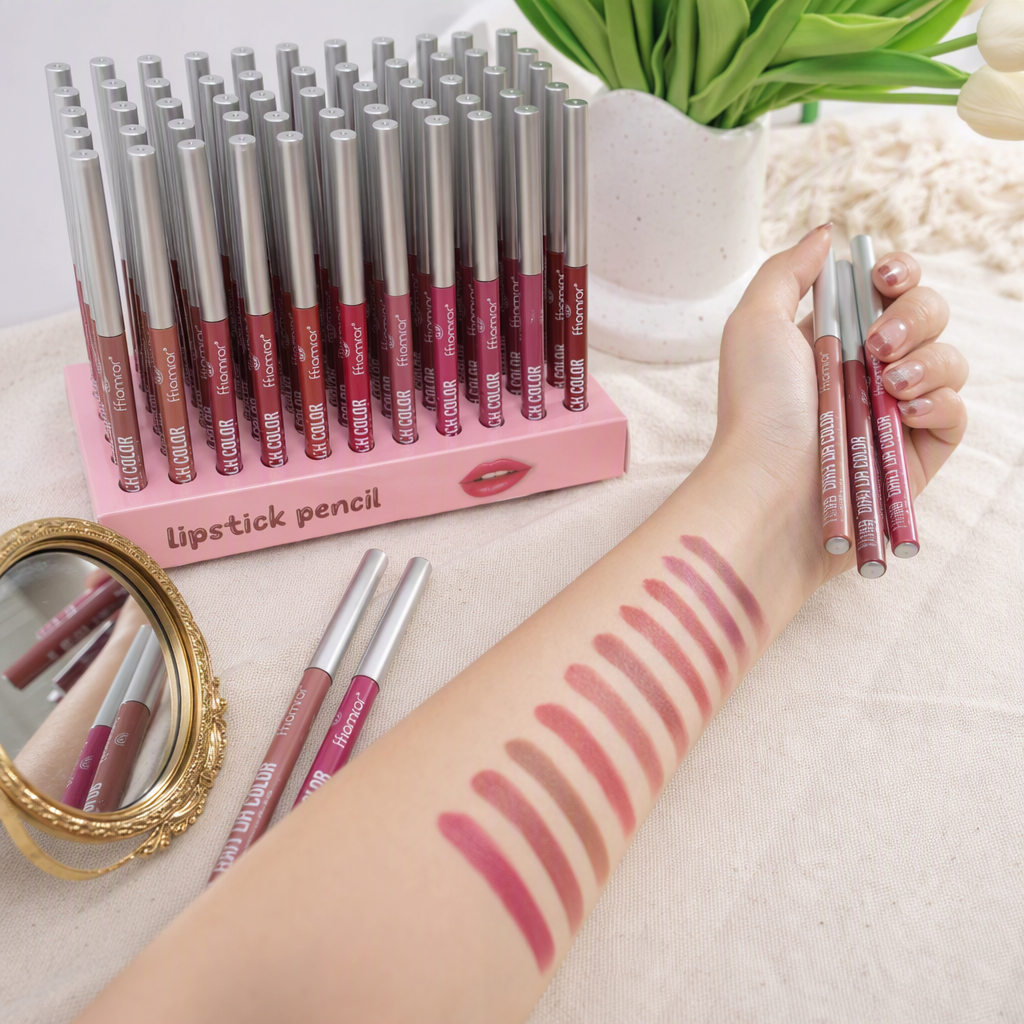 Long-lasting color-changing lip liner pen, anti-smudge lip makeup special fine liner pen, naturally shapes lip shape, moisturizes, long-lasting makeup retention Application Scenario