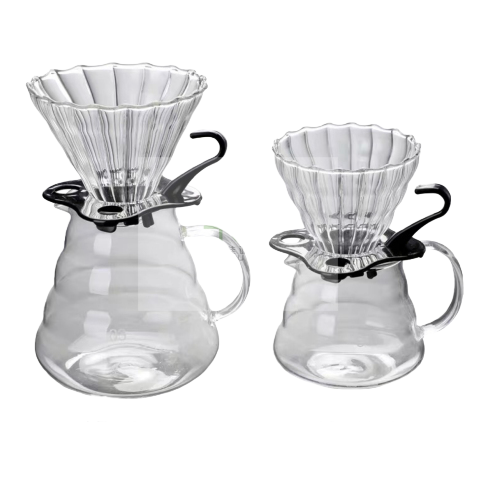 Multi-functional glass coffee pot, household hand-brewed coffee ware, office portable coffee pot, coffee utensils Item Picture