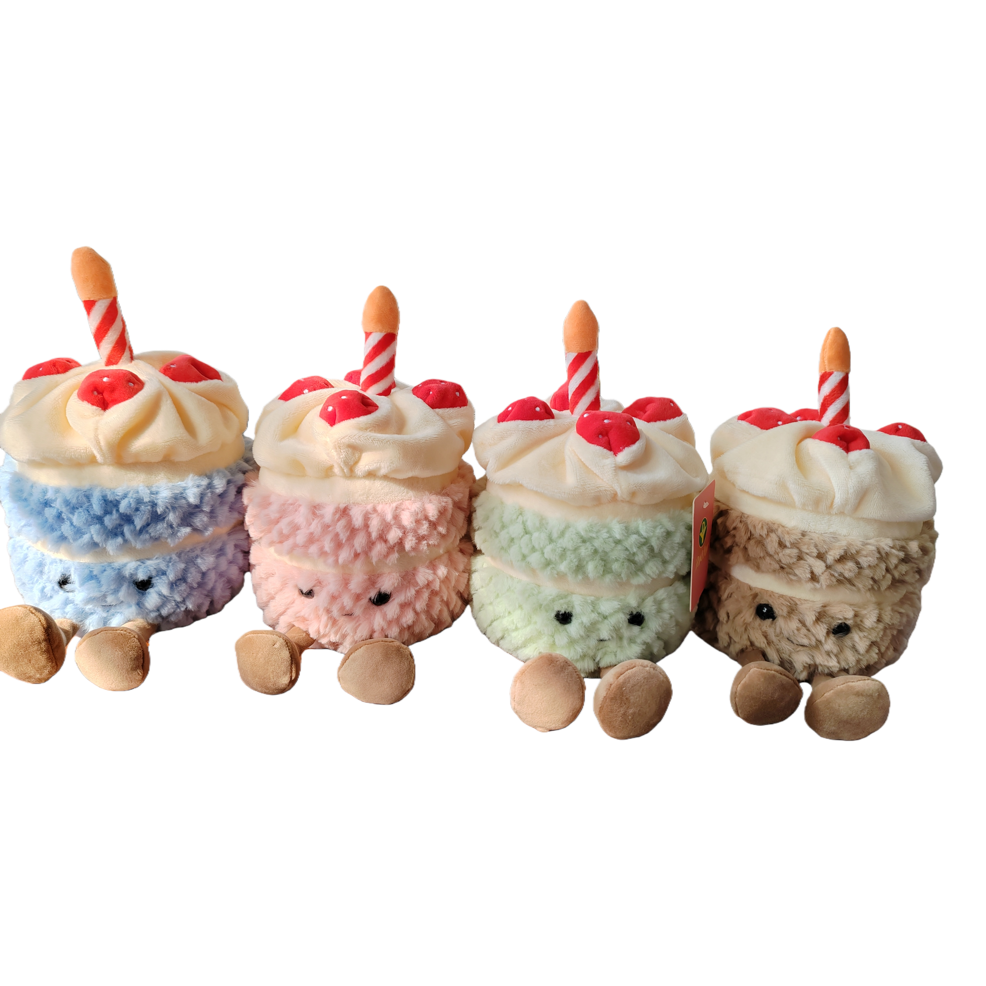 Pastel de colores muñecas miniaturas accesorios de decoración decoración de topes de pastel simulaciones decoraciones de pastel artículos de decoración de dulces Item Picture