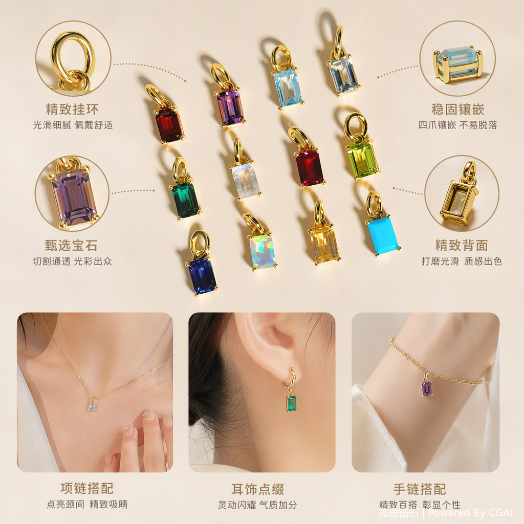 Fashionable and simple metal necklace accessories, personalized and trendy, versatile women's pendant jewelry gift recommendations